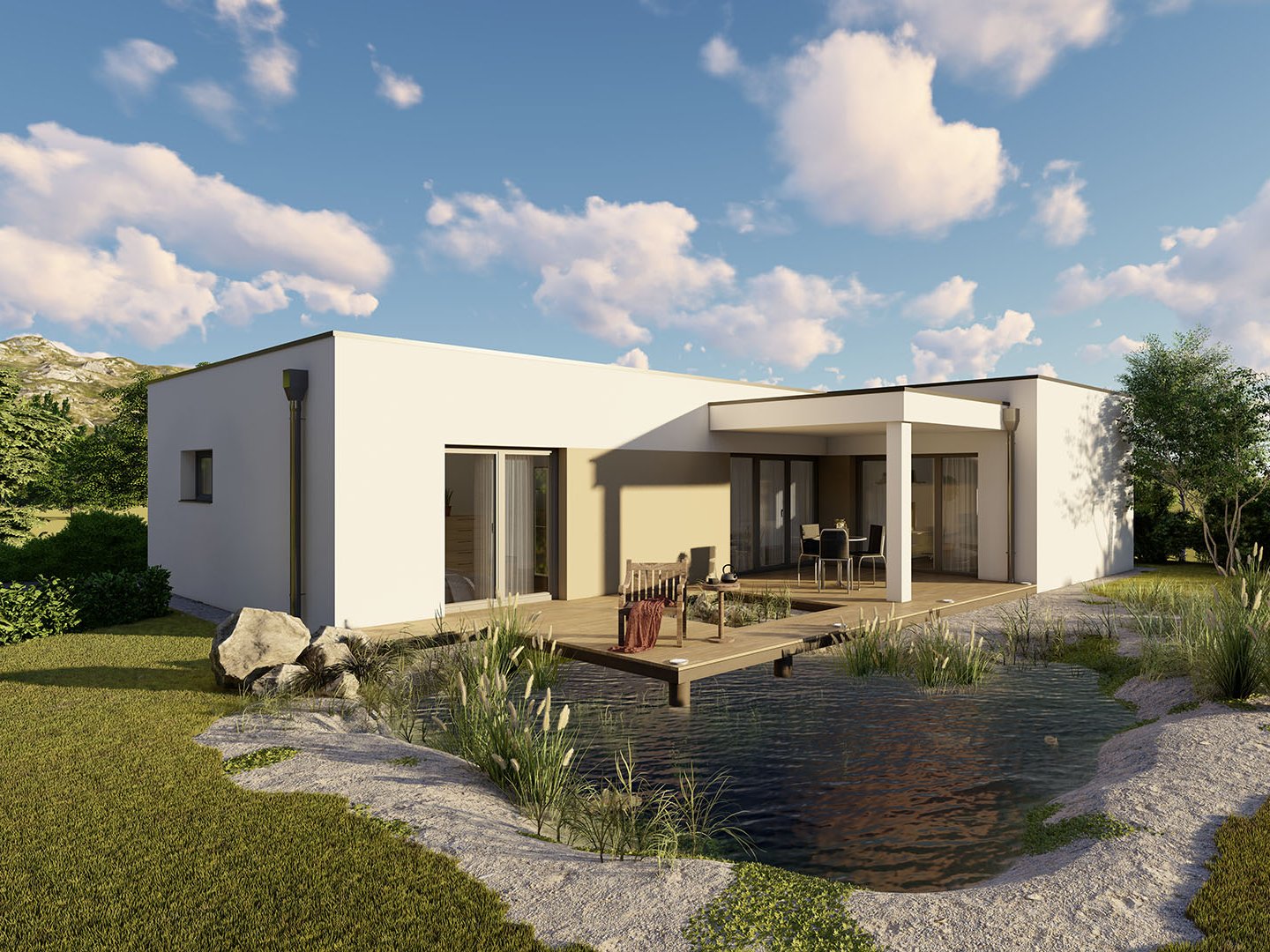 AUSTROHAUS Ihr Ziegelmassivhaus - Bungalow Linz 100