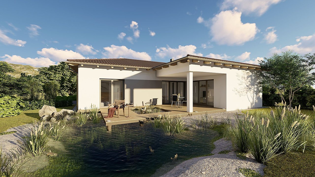 AUSTROHAUS Ihr Ziegelmassivhaus - Bungalow Linz 100